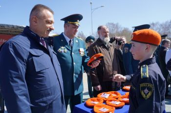  День пожарной охраны в парке Маяковского