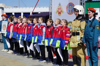  День пожарной охраны в парке Маяковского