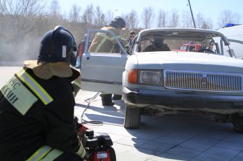  День пожарной охраны в парке Маяковского