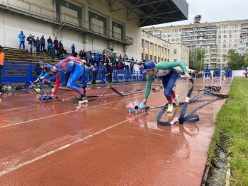 Сборная вуза приняла участие в Чемпионате по пожарно-спасательному спорту