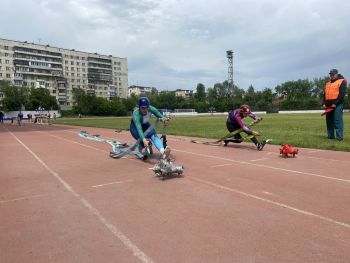 Сборная вуза приняла участие в Чемпионате по пожарно-спасательному спорту