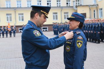 На территории института прошло торжественное мероприятие