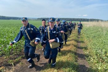 На загородной базе вуза прошли учебные сборы  со студентами 