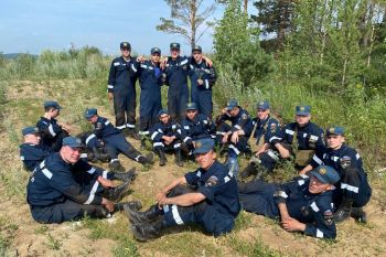 На загородной базе вуза прошли учебные сборы  со студентами 