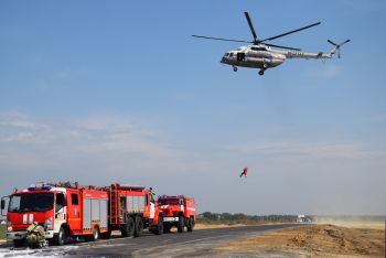 Участие института в межрегиональных учениях по ликвидации ЧС на автомобильных дорогах