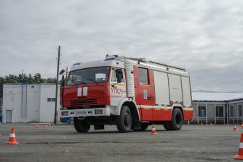 Смотр-конкурс "Лучший дежурный караул учебной пожарно-спасательной части 2022 года" 