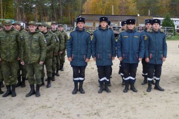 Участие в межвузовской военно-спортивной игре «Зарница»