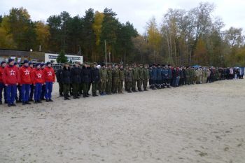 Участие в межвузовской военно-спортивной игре «Зарница»