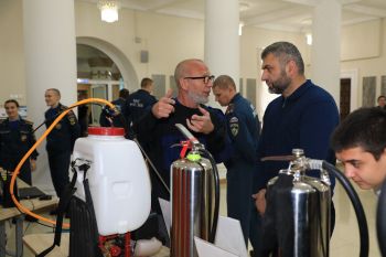 В Уральском институте ГПС МЧС России прошел День открытых дверей