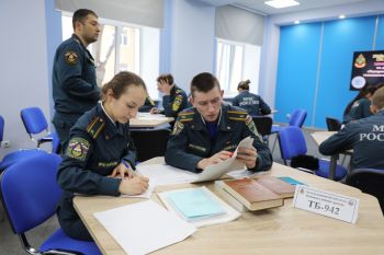 В институте прошла олимпиада по дисциплине "Пожарная безопасность технологических процессов"