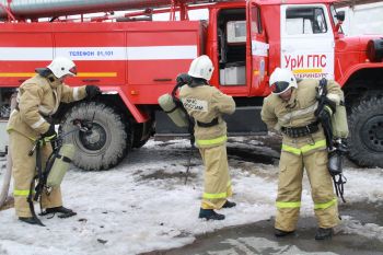 Соревнования профессионального мастерства среди пожарных