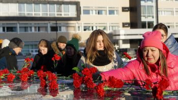 Личный состав института принял участие в памятном митинге