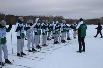 Личный состав вуза принял участие во Всероссийской спортивной акции «Лыжня России»