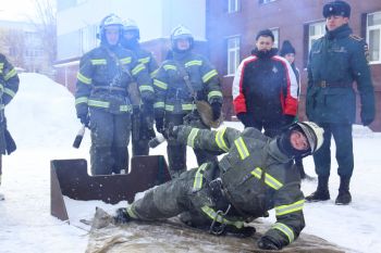 В День защитника Отечества курсанты института проверили себя в военно-спортивной игре «Зарница»