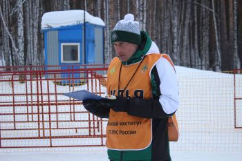 В столице Урала прошли соревнования по лыжным гонкам среди курсантов