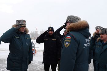 Александр Тарарыкин представил Главе чрезвычайного ведомства одну из научных разработок