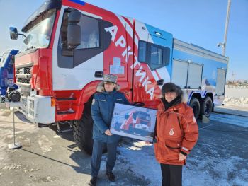 Александр Тарарыкин представил Главе чрезвычайного ведомства одну из научных разработок