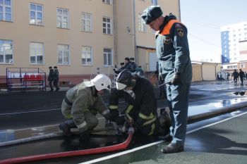 В преддверии праздника в Уральском институте ГПС МЧС России проходят праздничные мероприятия