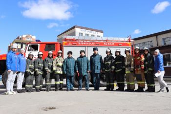 Насыщенное воскресенье в Уральском институте ГПС МЧС России