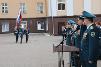 В Уральском институте ГПС МЧС России прошли мероприятия по случаю Дня пожарной охраны России