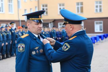 В Уральском институте ГПС МЧС России прошли мероприятия по случаю Дня пожарной охраны России