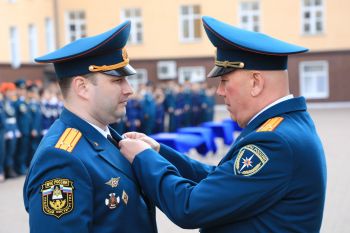 В Уральском институте ГПС МЧС России прошли мероприятия по случаю Дня пожарной охраны России