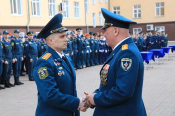 В Уральском институте ГПС МЧС России прошли мероприятия по случаю Дня пожарной охраны России