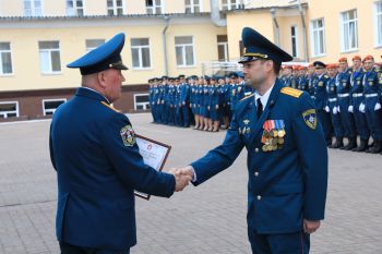 В Уральском институте ГПС МЧС России прошли мероприятия по случаю Дня пожарной охраны России