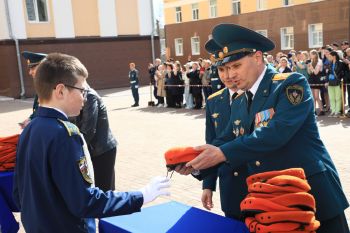 В Уральском институте ГПС МЧС России прошли мероприятия по случаю Дня пожарной охраны России