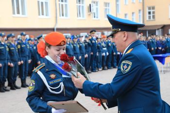 В Уральском институте ГПС МЧС России прошли мероприятия по случаю Дня пожарной охраны России