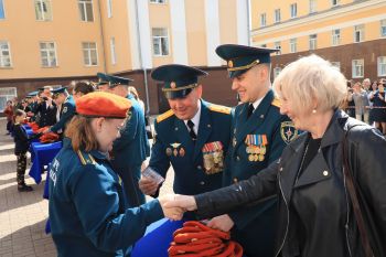 В Уральском институте ГПС МЧС России прошли мероприятия по случаю Дня пожарной охраны России