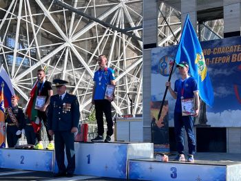 Завершились XXII Всероссийские соревнования по пожарно-спасательному спорту