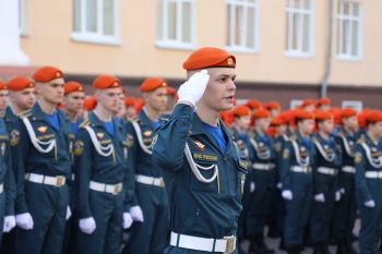 Личный состав института принял участие в генеральной репетиции парада Победы