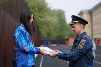 В институте прошли традиционные соревнования по пожарно-спасательному спорту памяти Владимира Косенкова