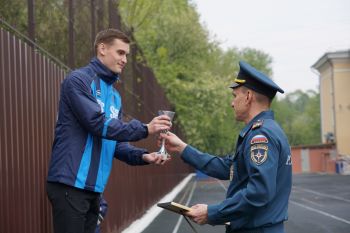 В институте прошли традиционные соревнования по пожарно-спасательному спорту памяти Владимира Косенкова