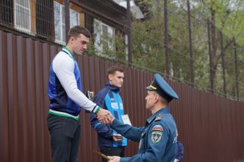 В институте прошли традиционные соревнования по пожарно-спасательному спорту памяти Владимира Косенкова