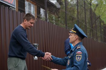 В институте прошли традиционные соревнования по пожарно-спасательному спорту памяти Владимира Косенкова