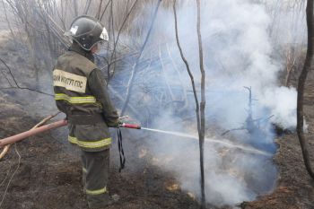 Нештатное аэромобильное подразделение вуза продолжает работу по тушению ландшафтных и лесных пожаров в Свердловской области