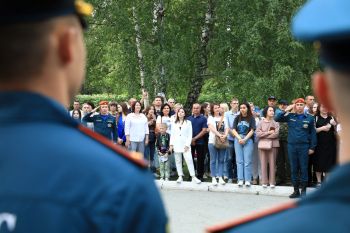 В образовательной организации состоялась традиционная вечерняя поверка выпускников