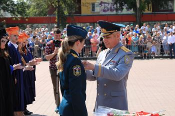 В Уральском институте ГПС МЧС России состоялся 87-ой выпуск молодых специалистов пожарно-технического профиля