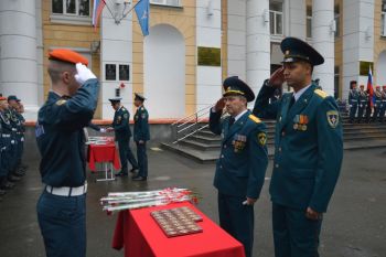 День знаний в Уральском институте ГПС МЧС России