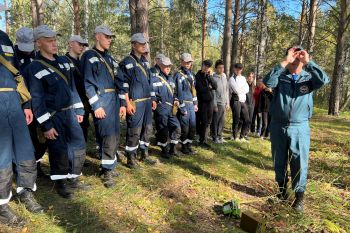 Полевые занятия курсантов и студентов