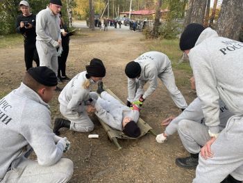 Курсанты стали призёрами военно-спортивной игры