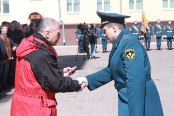Торжественные мероприятия, посвященные 90-летию со дня образования Уральского института Государственной противопожарной службы МЧС России