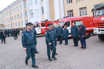 Учебно-методические сборы на базе Уральского института ГПС МЧС России