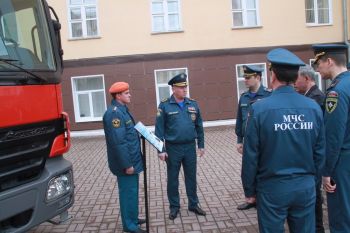 Учебно-методические сборы на базе Уральского института ГПС МЧС России