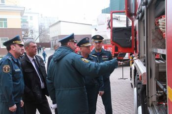 Учебно-методические сборы на базе Уральского института ГПС МЧС России