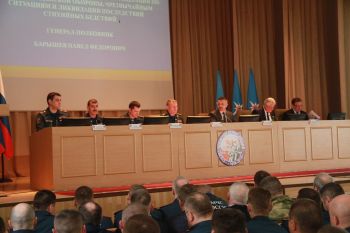 Учебно-методические сборы на базе Уральского института ГПС МЧС России