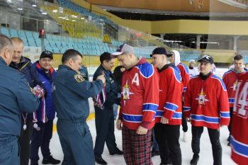 Турнир по хоккею с шайбой, посвященный 370-ой годовщине образования пожарной охраны России