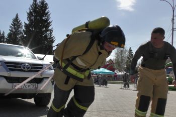 Победа команды Уральского института ГПС МЧС России в Чемпионате по функциональному и силовому многоборью пожарных и спасателей